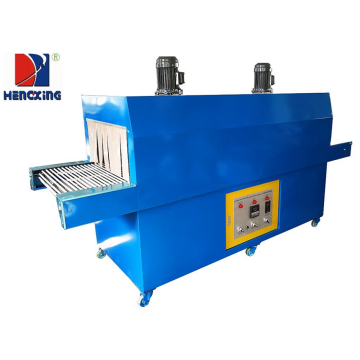 Heat shrink wrapping machine for plastic